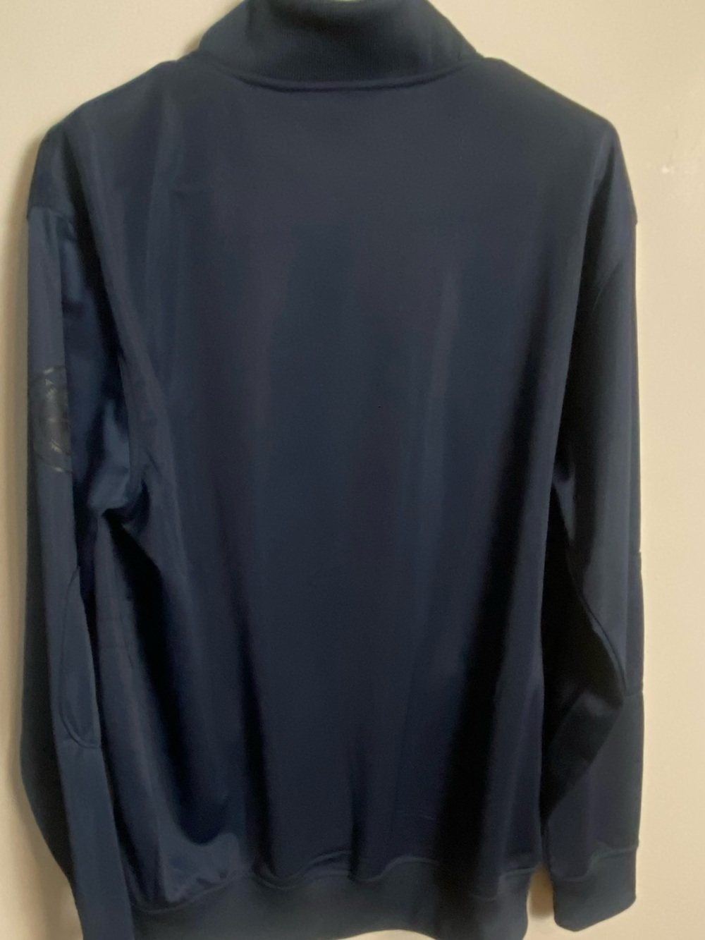 Men’s Sean John navy bomber track jacket size Large, VGC - Picture 4 of 10